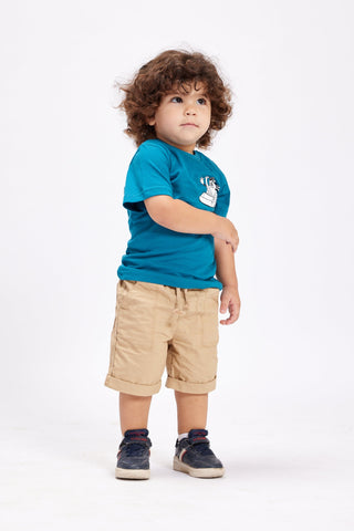 Build n Break Printed Tee ( Kids ) Kids Regular Printed Tees IN YOUR SHOE 2-4