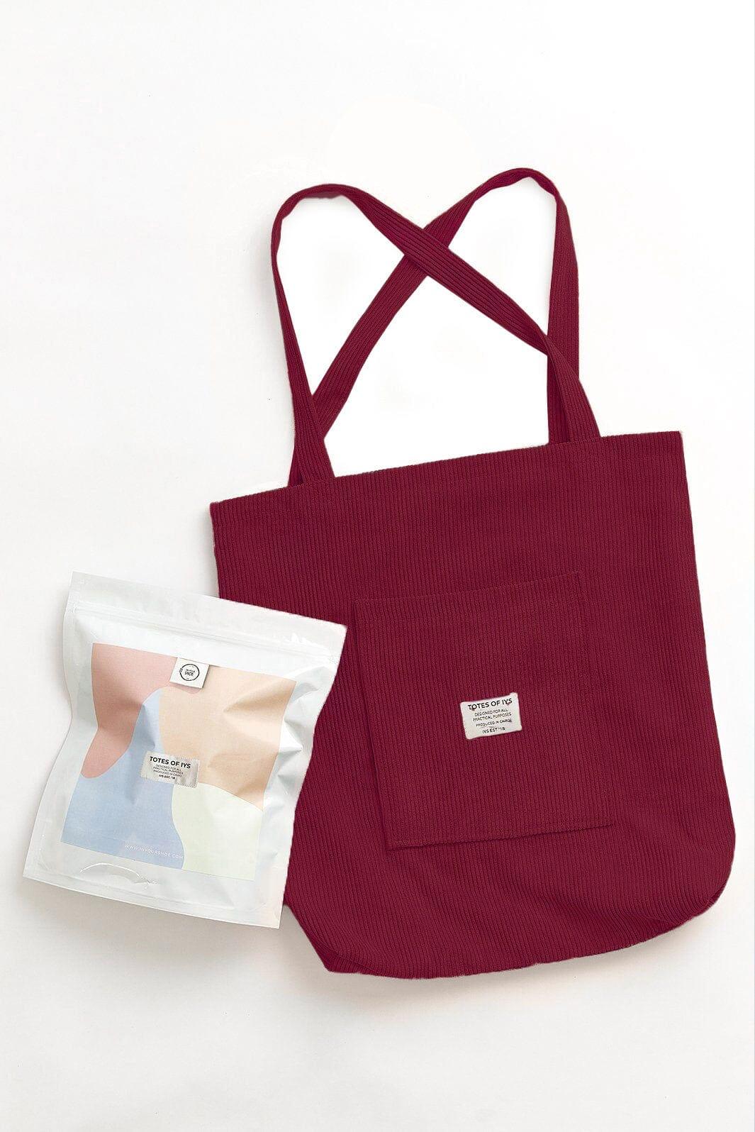 Burgundy Tote