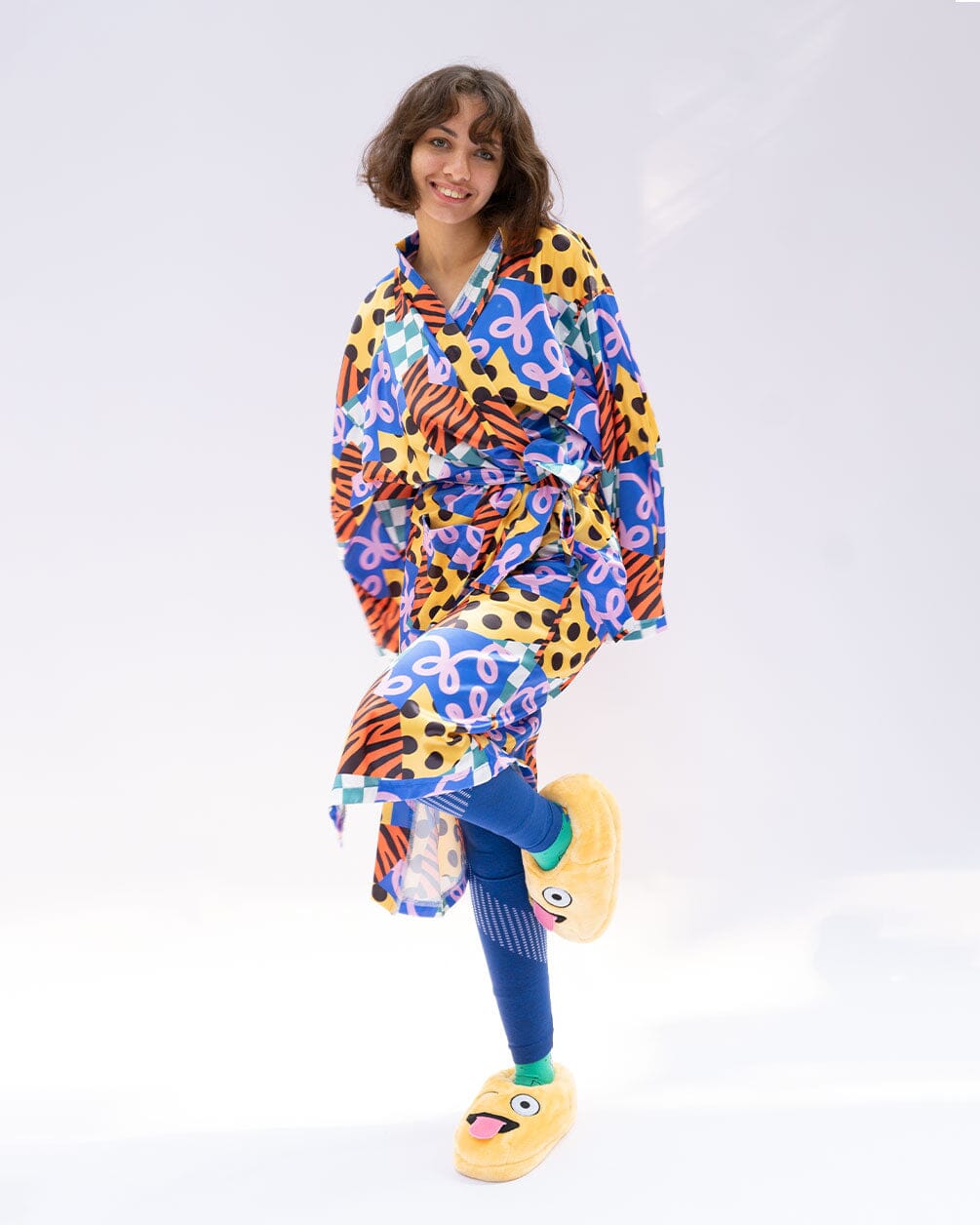 Chess Floppy Robe Floppy Robes IN YOUR SHOE