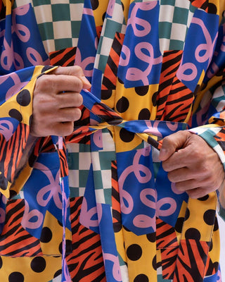 Chess Floppy Robe Floppy Robes IN YOUR SHOE