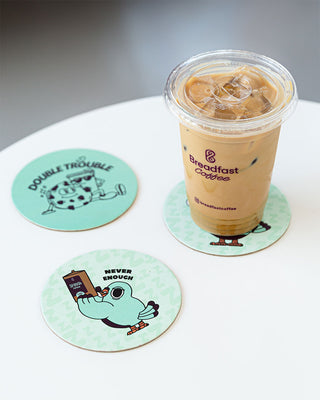 Coasters Pack of 3 Coasters IN YOUR SHOE