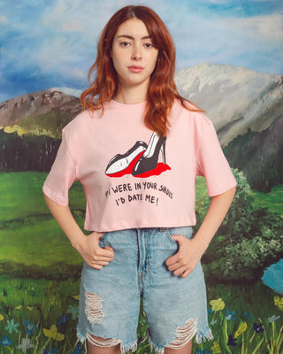 Date Me - Cropped Tees Clothing IN YOUR SHOE