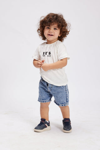 Different Is Good Printed Tee ( Kids ) Kids Regular Printed Tees IN YOUR SHOE 2-4