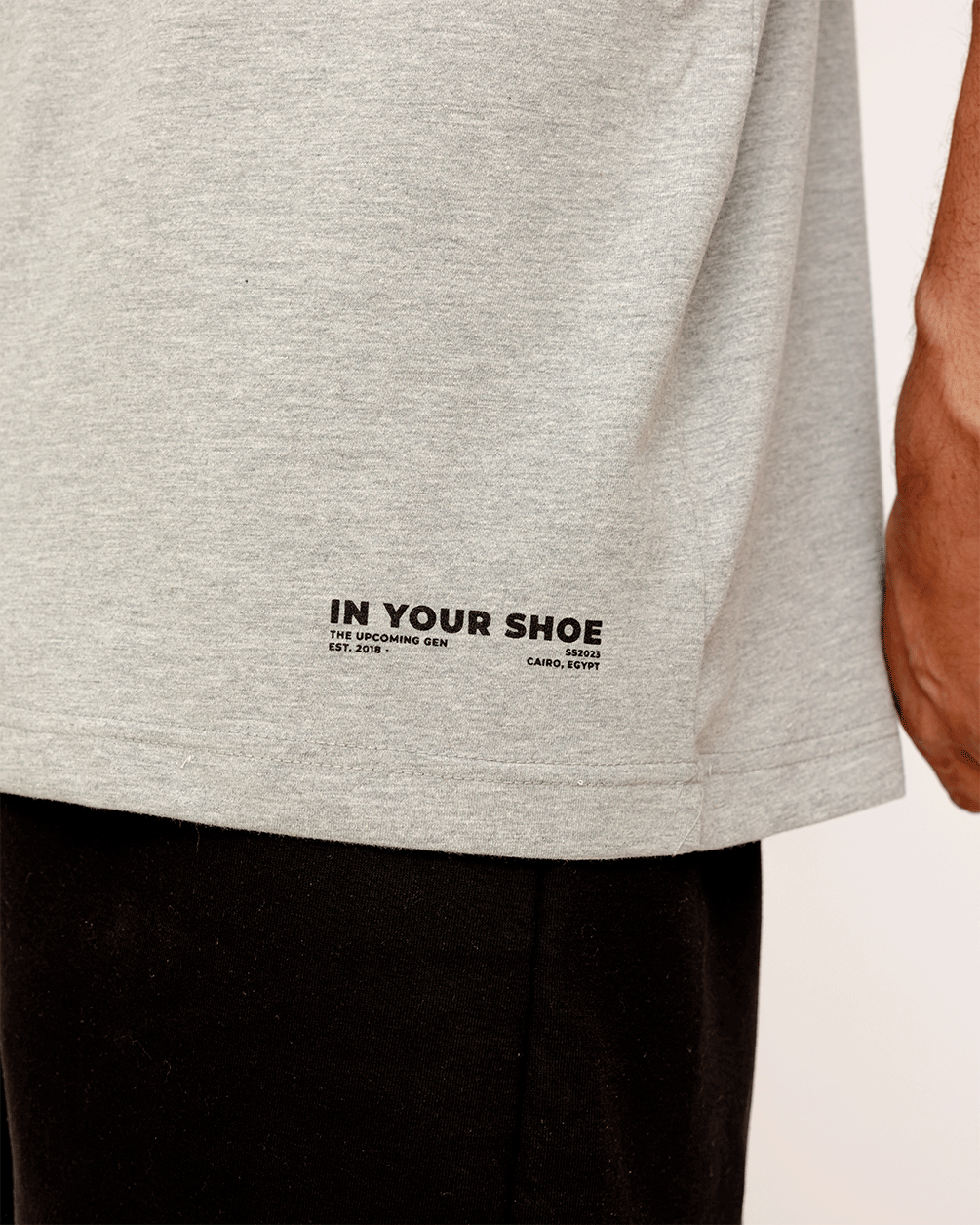 Light Grey Basic Oversized Tee Basic Oversized Tees IN YOUR SHOE