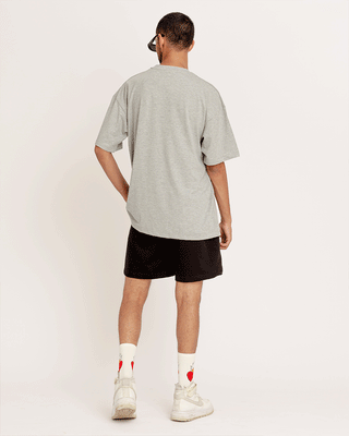Light Grey Basic Oversized Tee Basic Oversized Tees IN YOUR SHOE