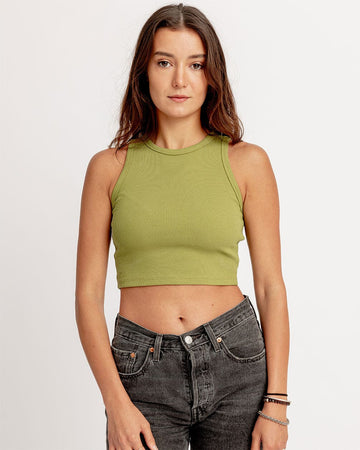 Olive Green Tank Top Tank Top IN YOUR SHOE 