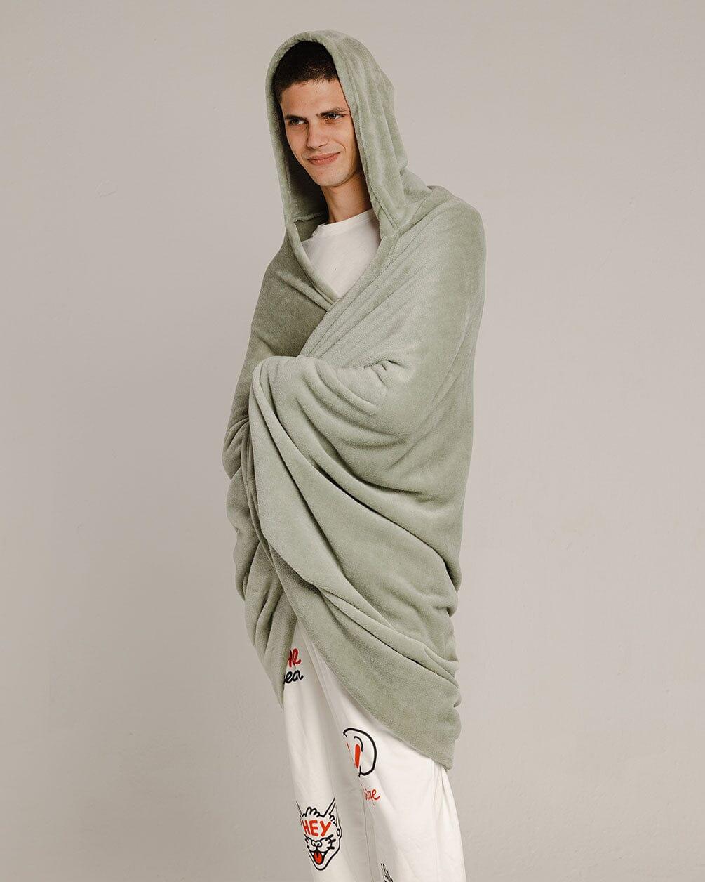 Olive Green Wearable Blanket wearable blanket IN YOUR SHOE