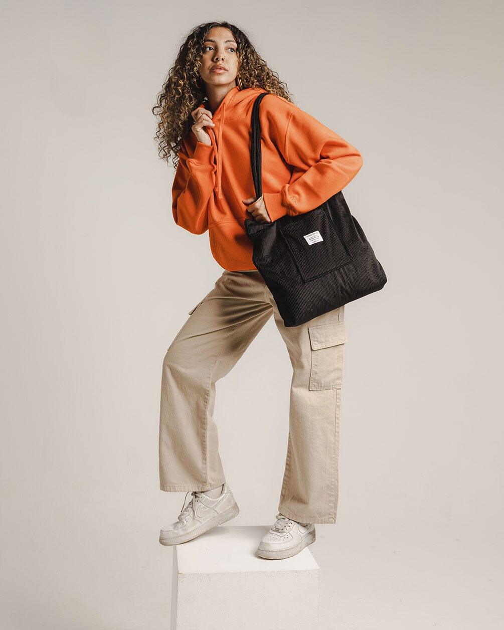 Orange Hoodie Plain Hoodies IN YOUR SHOE S