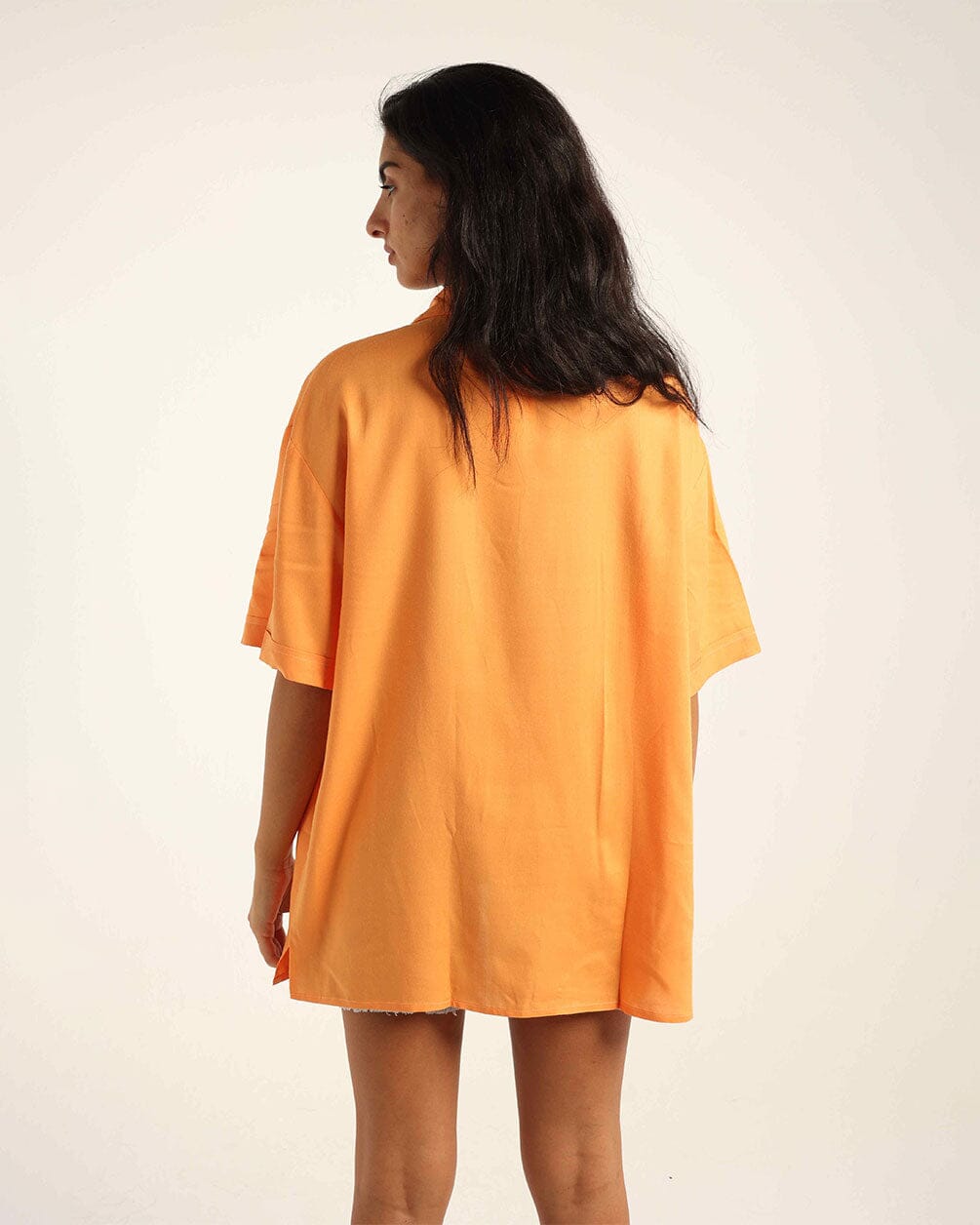 Orange Short Sleeve Shirt Short Sleeve Shirt IN YOUR SHOE 