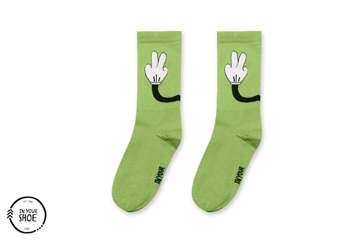 Peaceful Mouse (Long Socks) Neck IN YOUR SHOE