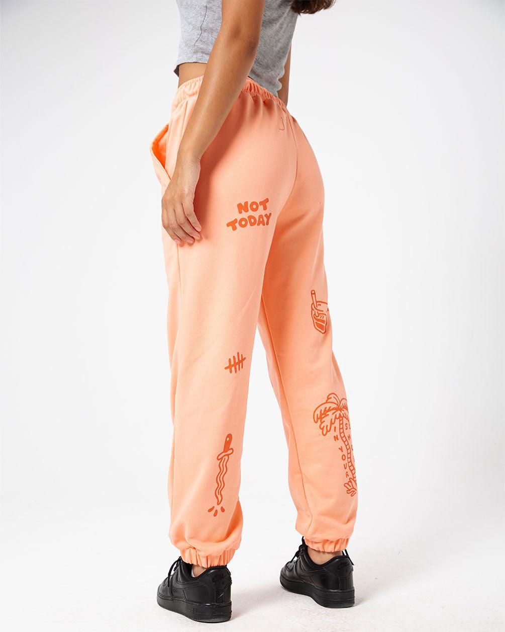 Peach Swants (Sweatpants) Swants IN YOUR SHOE