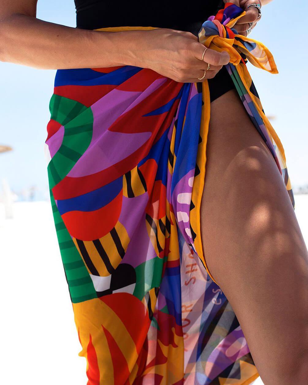 Psyched Maxi (Flowy Wraps) Flowy Wraps Maxi IN YOUR SHOE