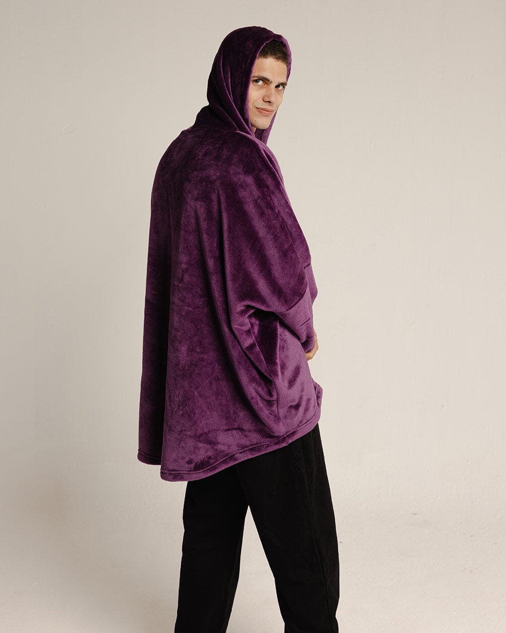 Purple Hoodie Blanket hoodie blanket IN YOUR SHOE 