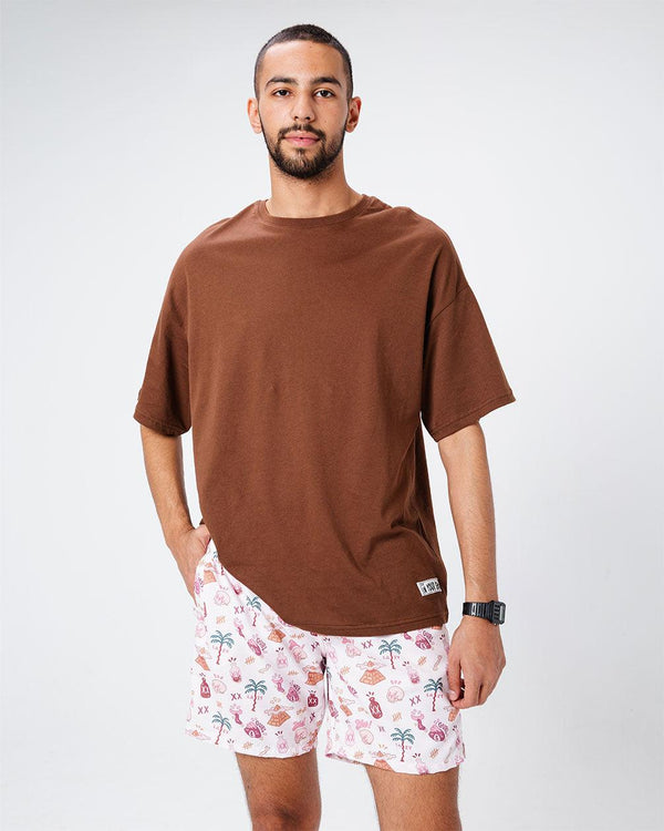 Rose Palms Swim Shorts