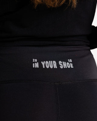 Seamless Black Leggings Leggings IN YOUR SHOE M