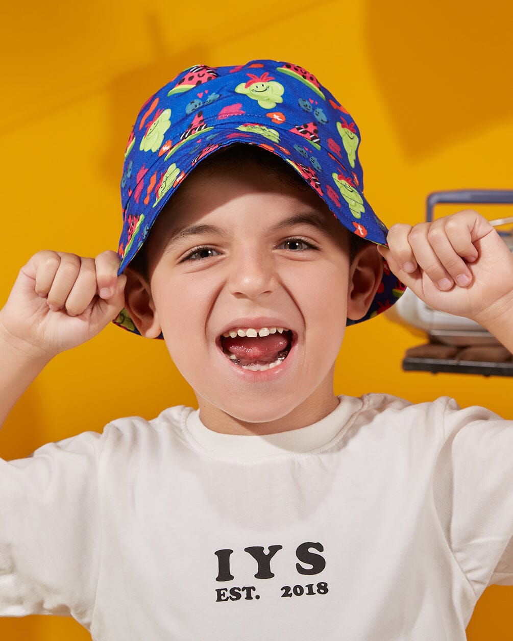 Smiley Grapes Kids Bucket Hat IYS X TALABAT Bucket IYS X TALABAT 