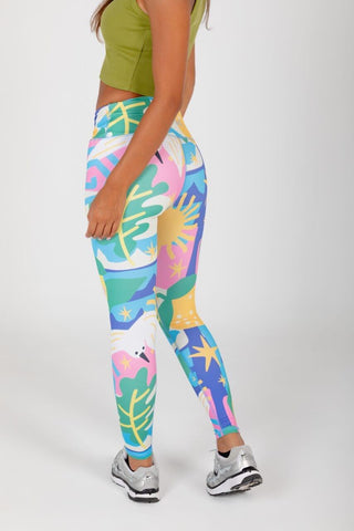 Sunny Day Leggings Leggings IN YOUR SHOE M