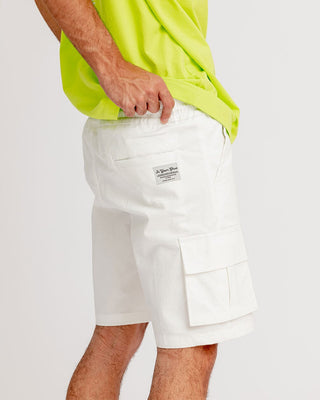 White Cargo Short Cargo Shorts IN YOUR SHOE