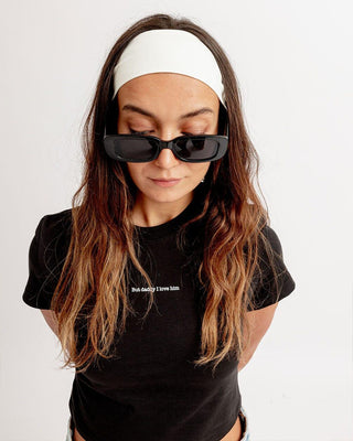 White Headband Headband IN YOUR SHOE