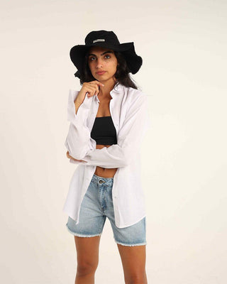 White Linen Shirt Linen Shirt IN YOUR SHOE