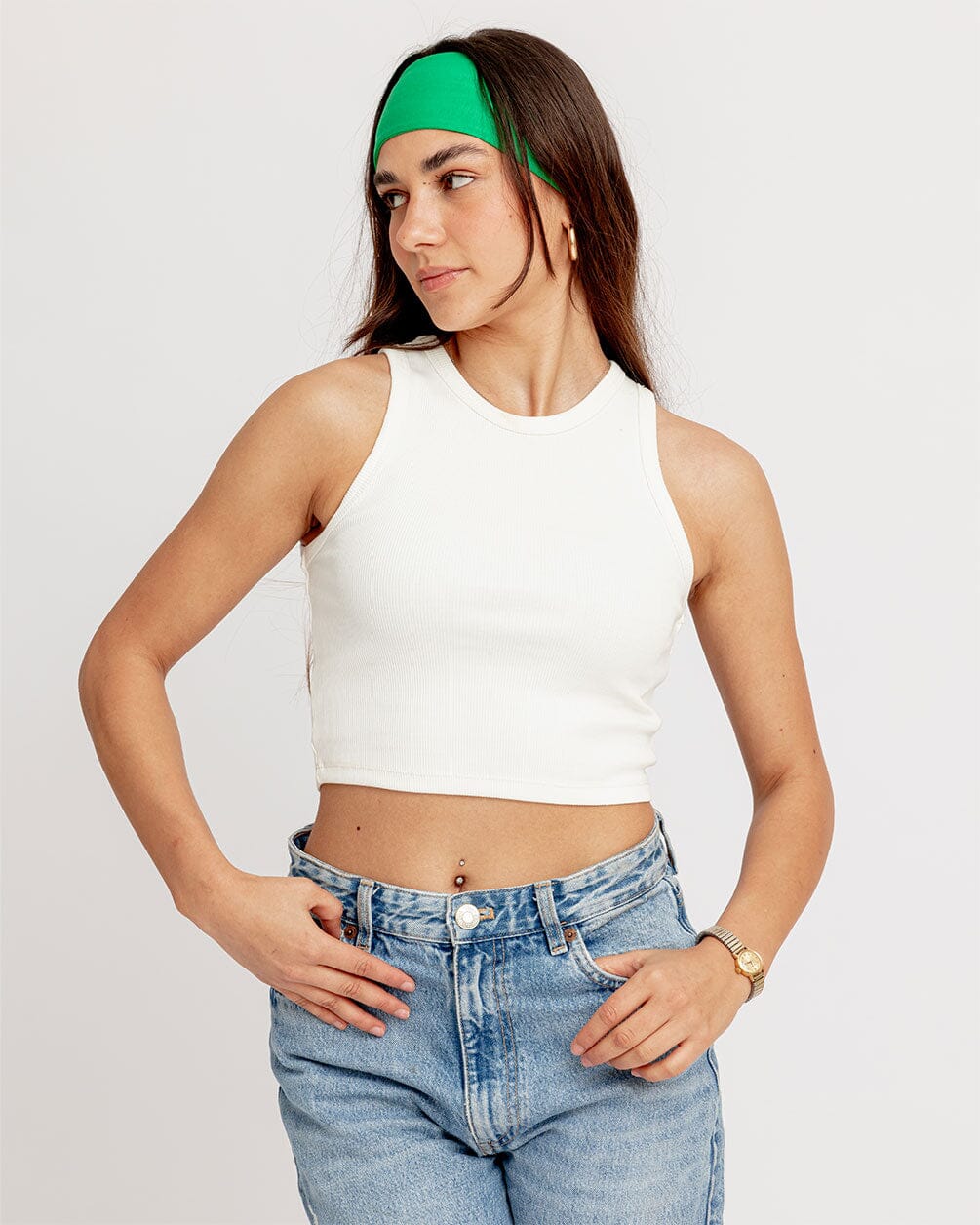 White Tank Top Tank Top IN YOUR SHOE