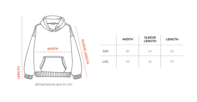 Indigo Ribbed Knit Pullover size chart