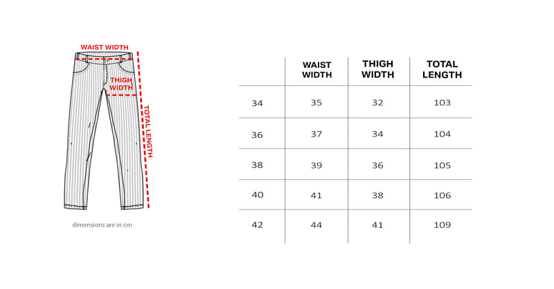 Female Navy Blue Barrel Fit Cropped Pants size chart