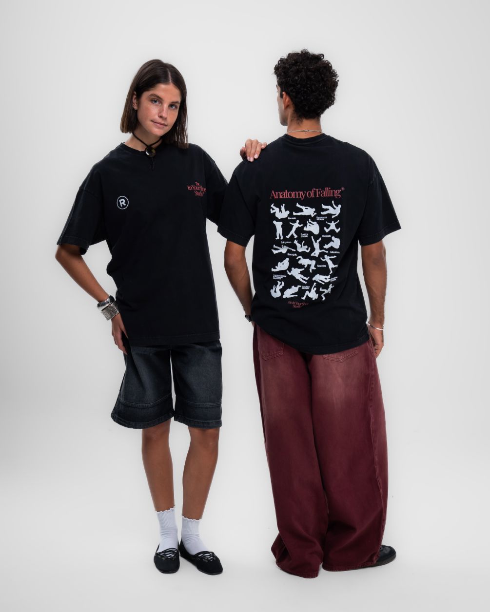 Anatomy Of Falling Washed Oversized Tee Washed Oversized Tee IN YOUR SHOE S 