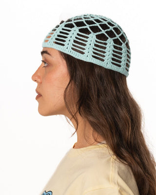 Aqua Crochet Hat Crochet Hat IN YOUR SHOE 