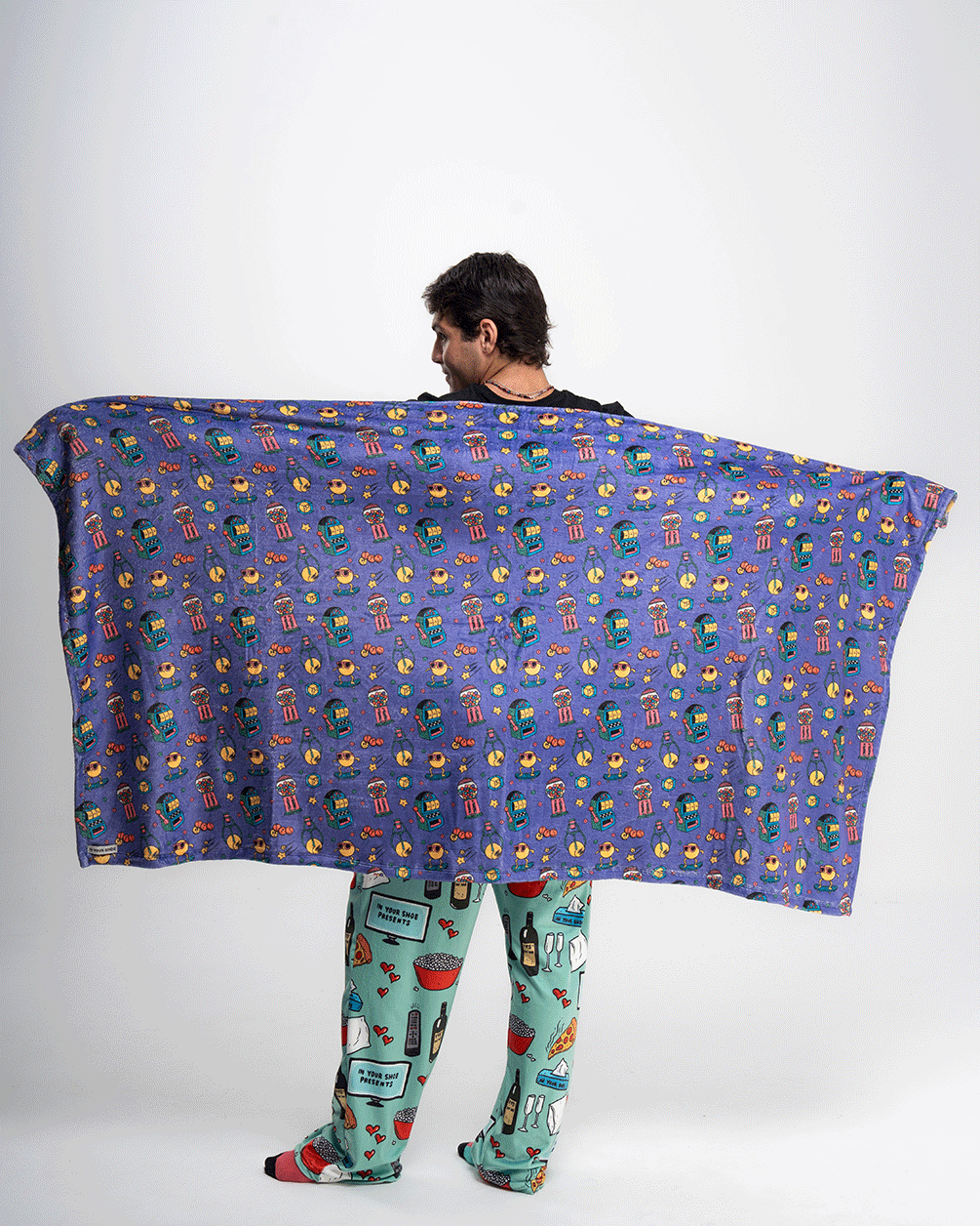 Arcade Fluffy Blanket Fluffy Blanket IN YOUR SHOE 
