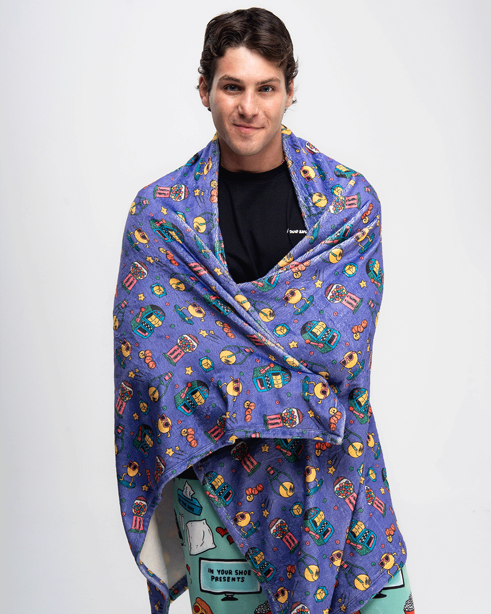 Arcade Fluffy Blanket Fluffy Blanket IN YOUR SHOE 