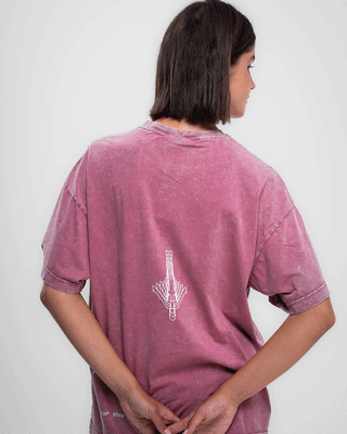 Are You Still You Washed Oversized Tee Washed Oversized Tee IN YOUR SHOE 