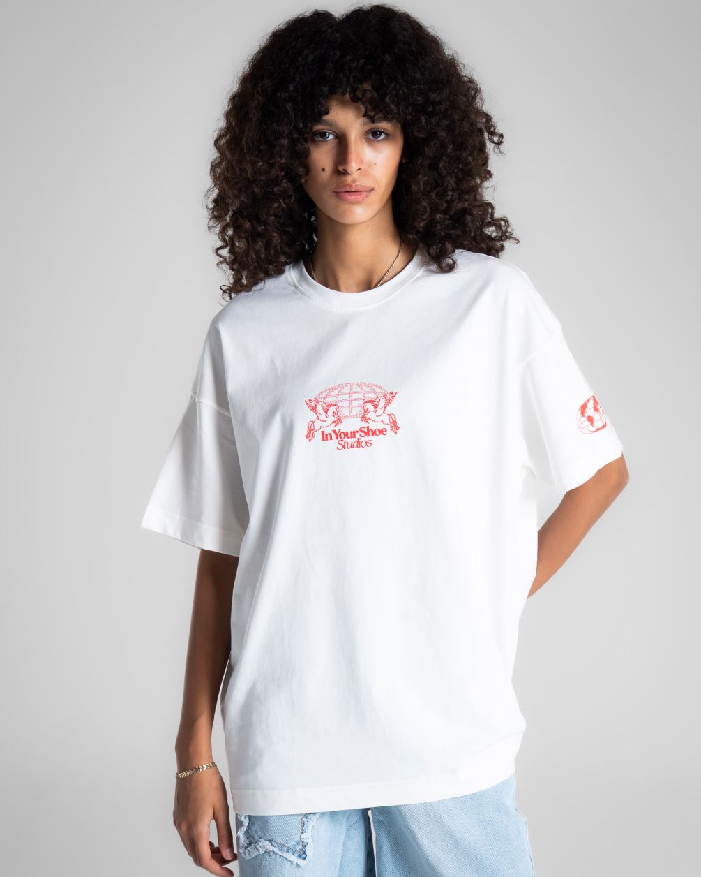 Artificial Intelligence Oversized Tee Printed Oversized Tees IN YOUR SHOE S 