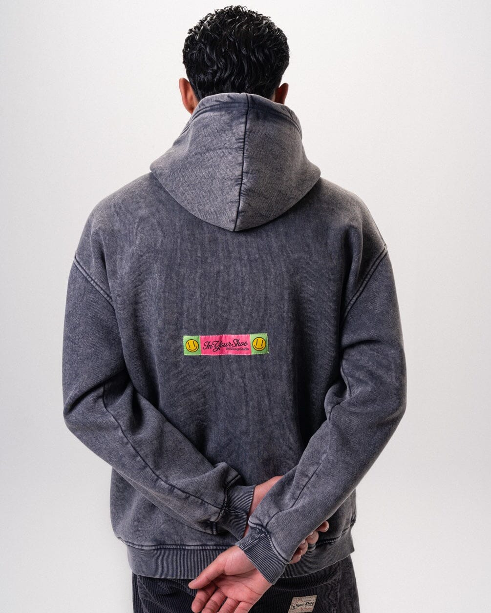 Artist Washed Hoodie Acid Washed Hoodies IN YOUR SHOE L 