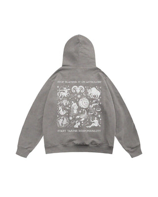 Astrobility Washed Hoodie Acid Washed Hoodies IN YOUR SHOE 