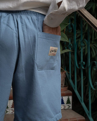 Baby Blue Gabardine Shorts Gabardine Shorts IN YOUR SHOE 