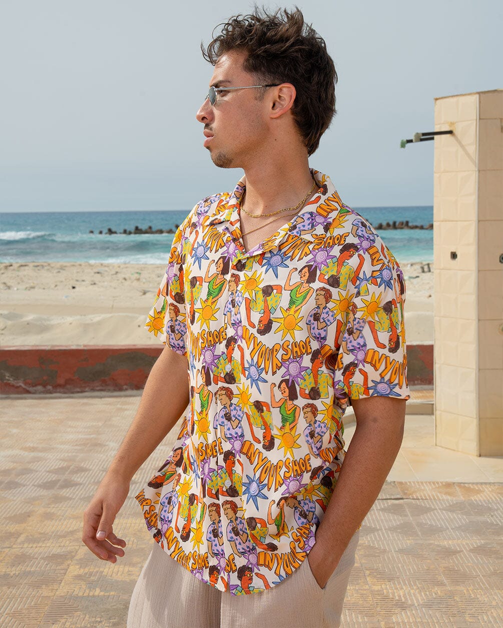 Beach Day Hawaiian Shirt Hawaiian Shirt IN YOUR SHOE XL 