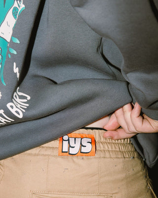 Beige Cargo Pants Cargo Pants IN YOUR SHOE L 