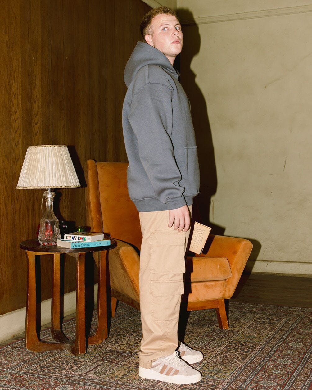 Beige Cargo Pants Cargo Pants IN YOUR SHOE M 