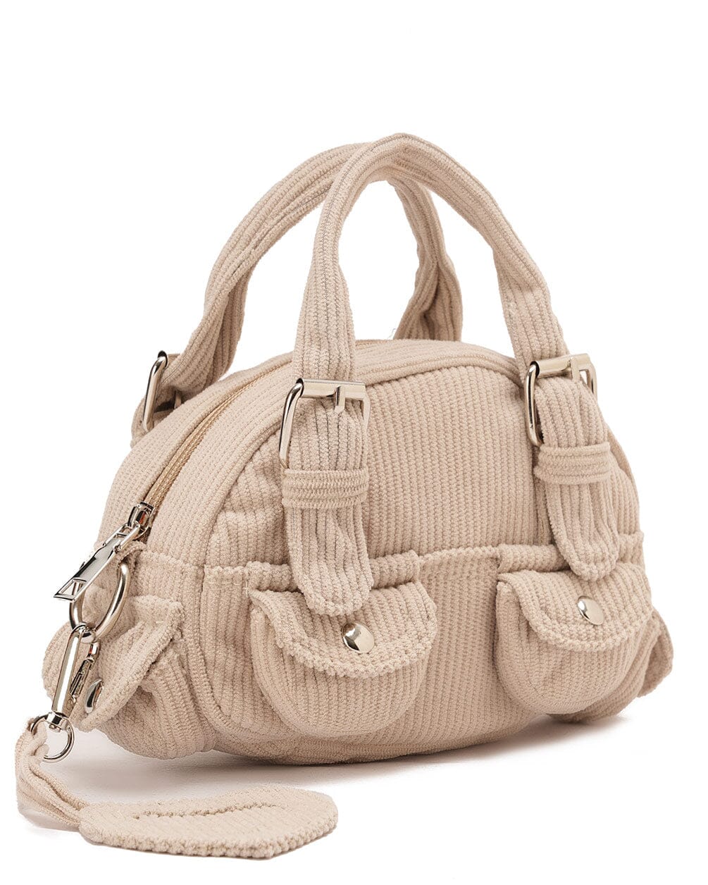 Beige Mini Corduroy Bag Corduroy Bag IN YOUR SHOE 