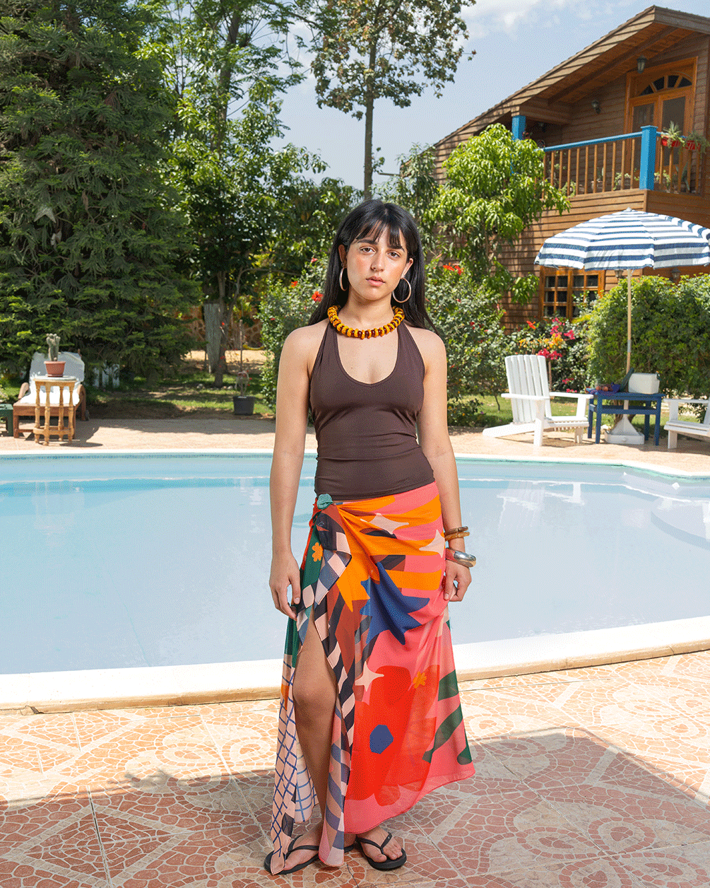 Bird Breeze Maxi Flowy Wrap Flowy Wraps Maxi IN YOUR SHOE 