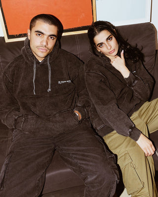 Black Acid Washed Hoodie Acid Washed Hoodies IN YOUR SHOE 