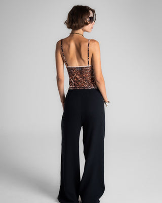 Black Barrel Fit Linen pants Linen Pants IN YOUR SHOE 