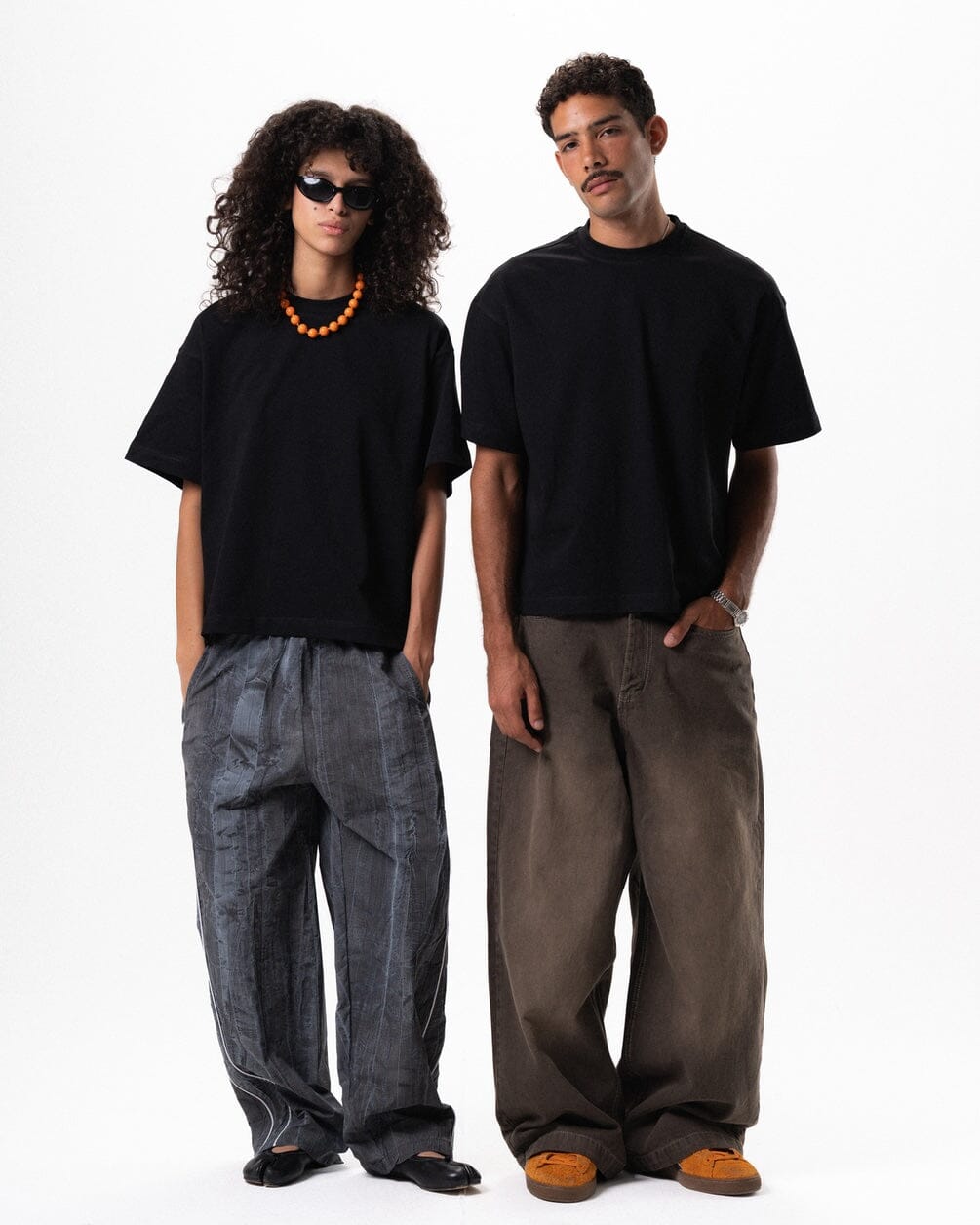 Black Basic Boxy Tee Basic Boxy Tee IN YOUR SHOE S 