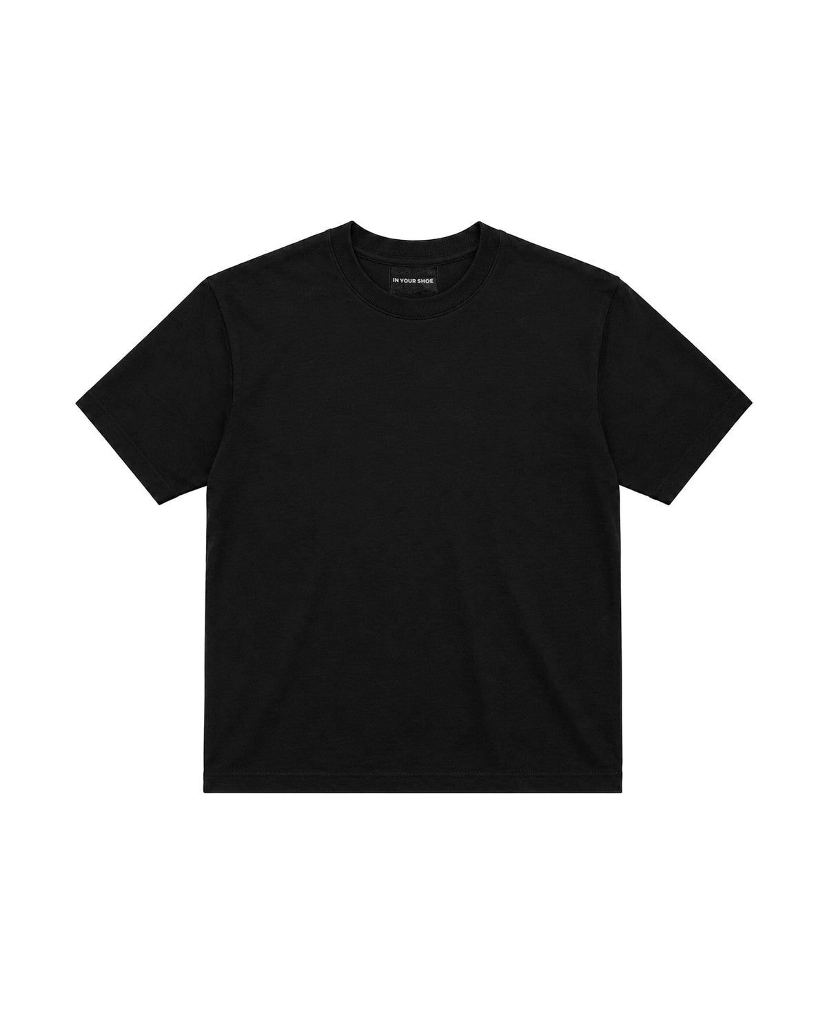 Black Basic Boxy Tee Basic Boxy Tee IN YOUR SHOE S 