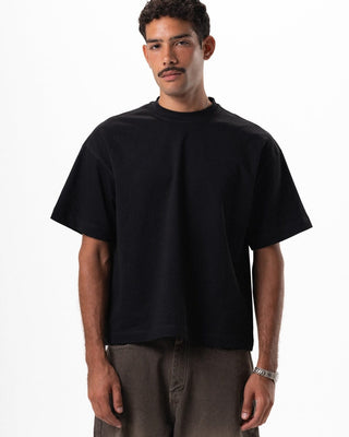 Black Basic Boxy Tee Basic Boxy Tee IN YOUR SHOE M 