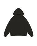 Black Basic Oversized Hoodie