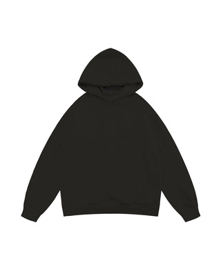 Black Basic Hoodie Plain Hoodies IN YOUR SHOE 