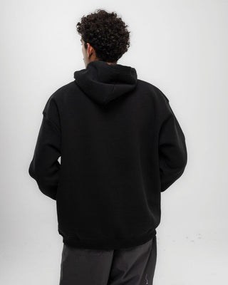 Black Basic Hoodie Plain Hoodies IN YOUR SHOE 