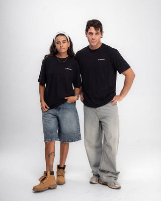 Black Basic Regular Tee Basic Regular Tee IN YOUR SHOE S 